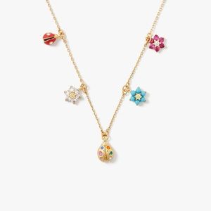 New Kate Spade Nature Walk Ladybug Charm Necklace